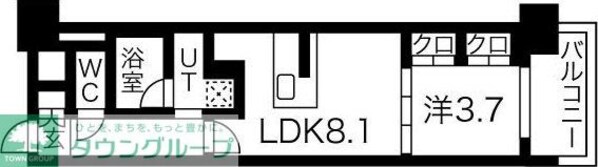 プレサンスロジェ名古屋駅NORTH FRONTの物件間取画像